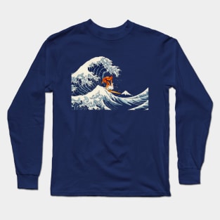 Great Wave Surfer Long Sleeve T-Shirt